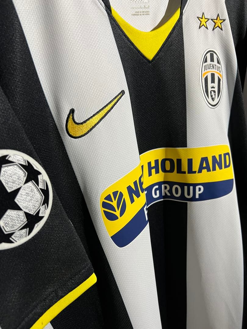 【正規品・タグ付】デル・ピエロ ＃１０ ユヴェントス０９／１０ ＣＬ仕様 (H)