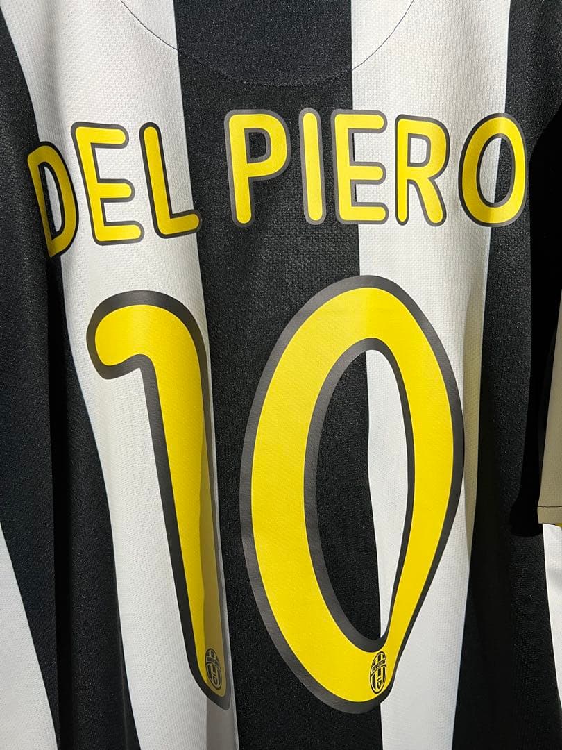 【正規品・タグ付】デル・ピエロ ＃１０ ユヴェントス０９／１０ ＣＬ仕様 (H)