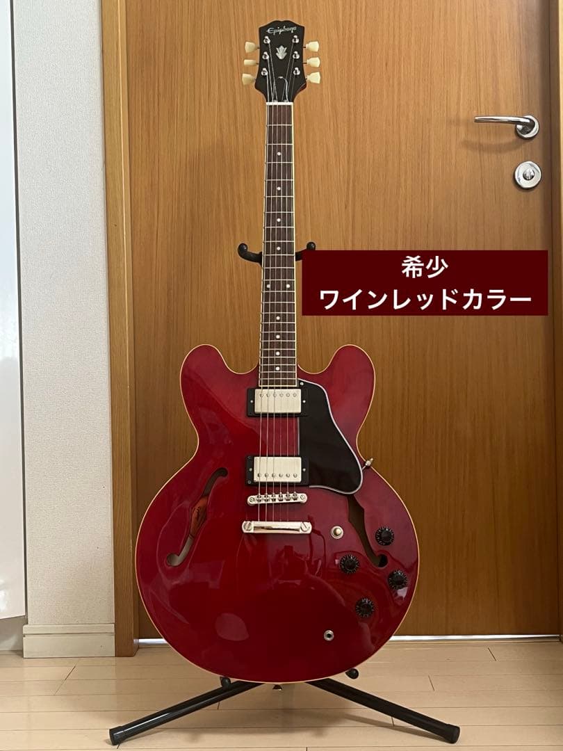 Epiphone ES-335 Wine Red　ほぼ未使用