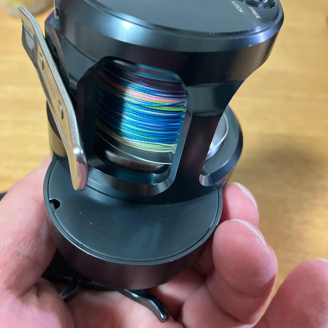 美品　シマノ　オシアジガー　Fカスタム 1501HG 左巻　スロージギング他