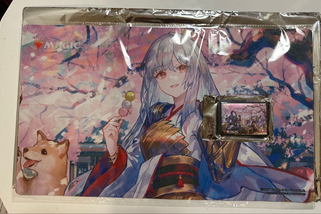 放浪皇のお花見キャンペーン　プレイマット　スリーブ　セット