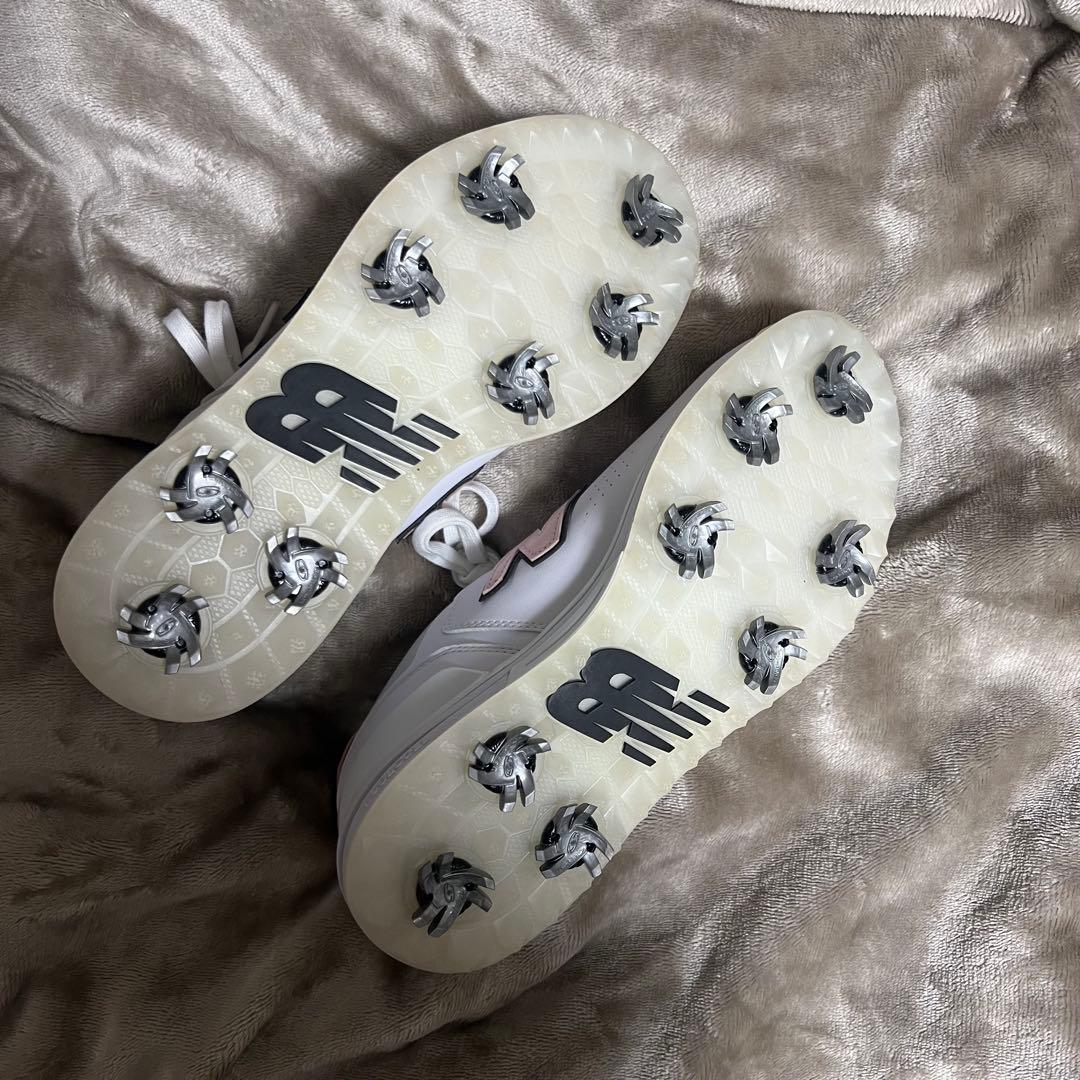 【23cm／ソフトスパイク】New Balance ゴルフシューズ