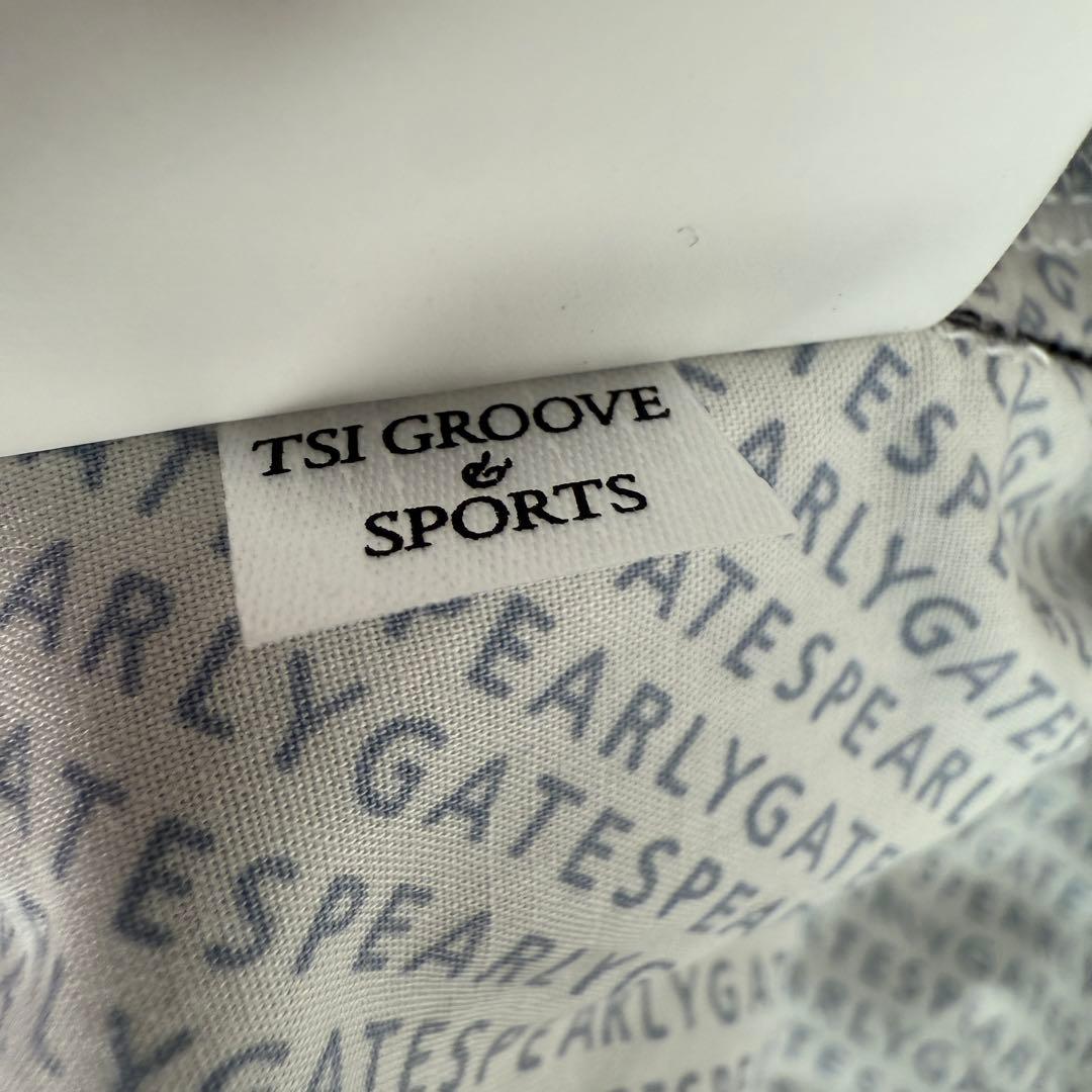 パーリーゲイツ　パンツ　総柄　黒　白　6 XL〜XXL相当 ストレッチ　人気商品