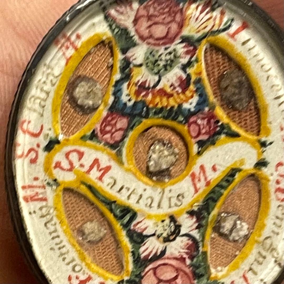 1700年代 アンティーク 聖骨箱 骨董品 Reliquary お守り 珍品