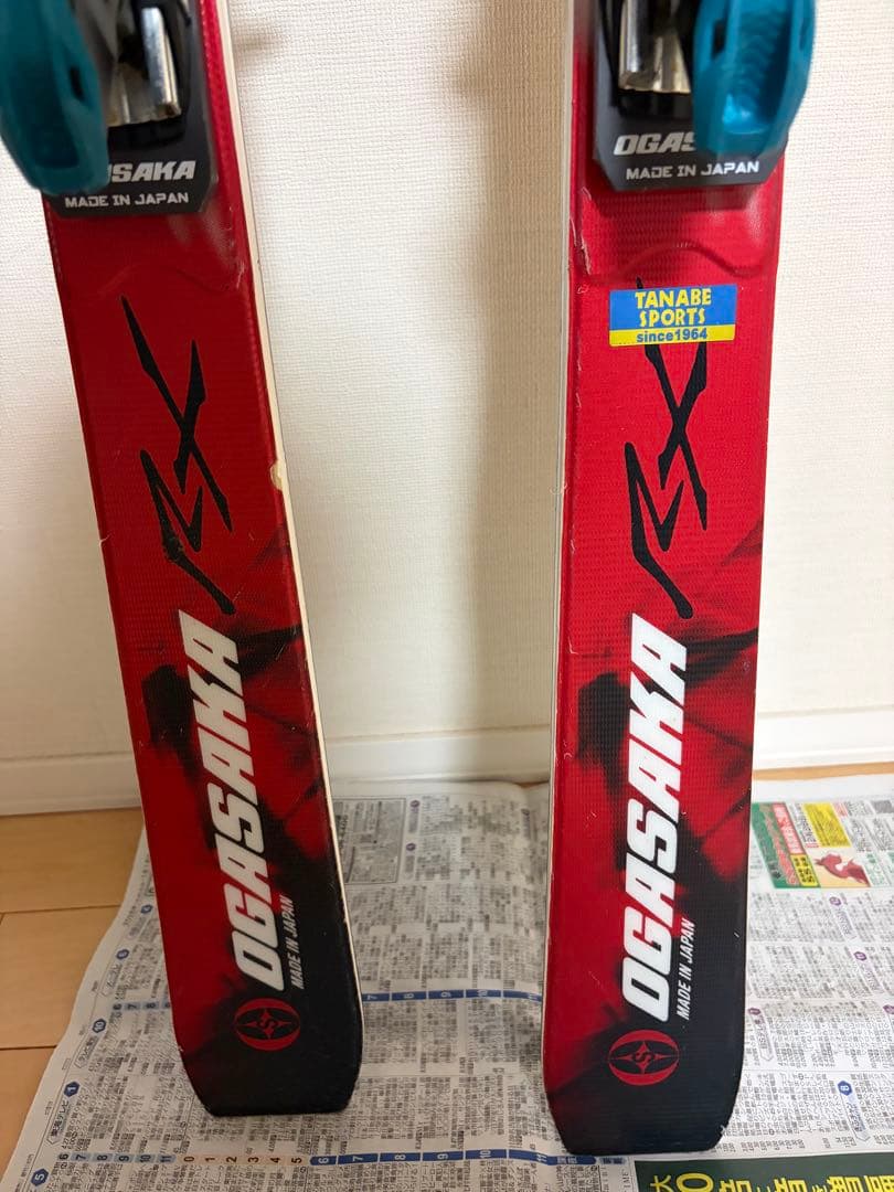 オガサカ　Keo’s RX スキー板 FL585ビンディング付き