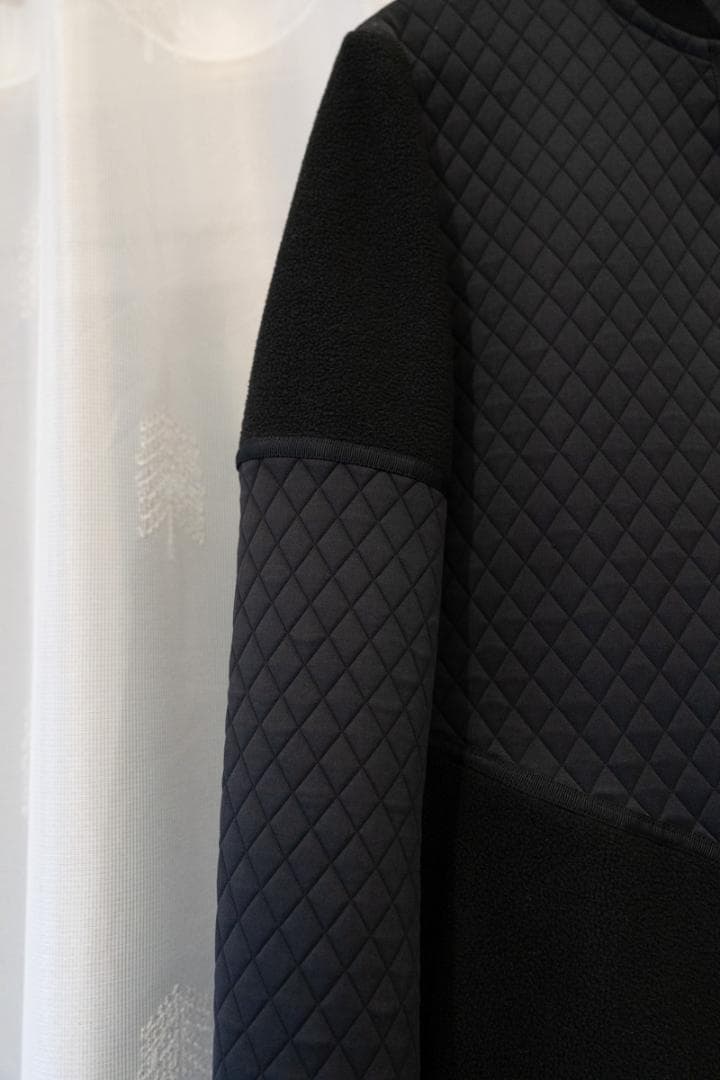 wjkg quilting zip up blouson キルティング