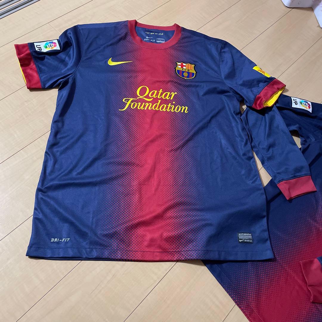 ダビドビジャ　ユニフォーム　バルセロナ　長袖