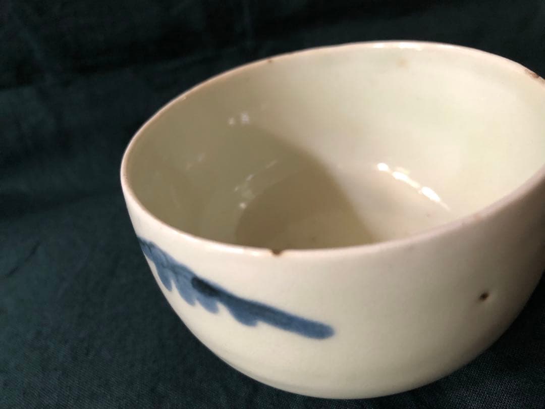 湯呑茶碗　茶道具　華道具　時代物　アンティーク