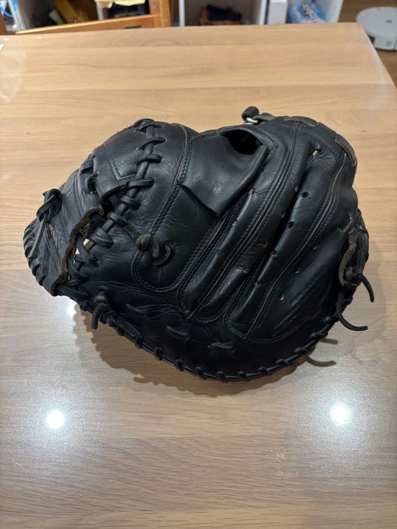 硬式　ミズノプロ　キャッチャーミット　ブラック