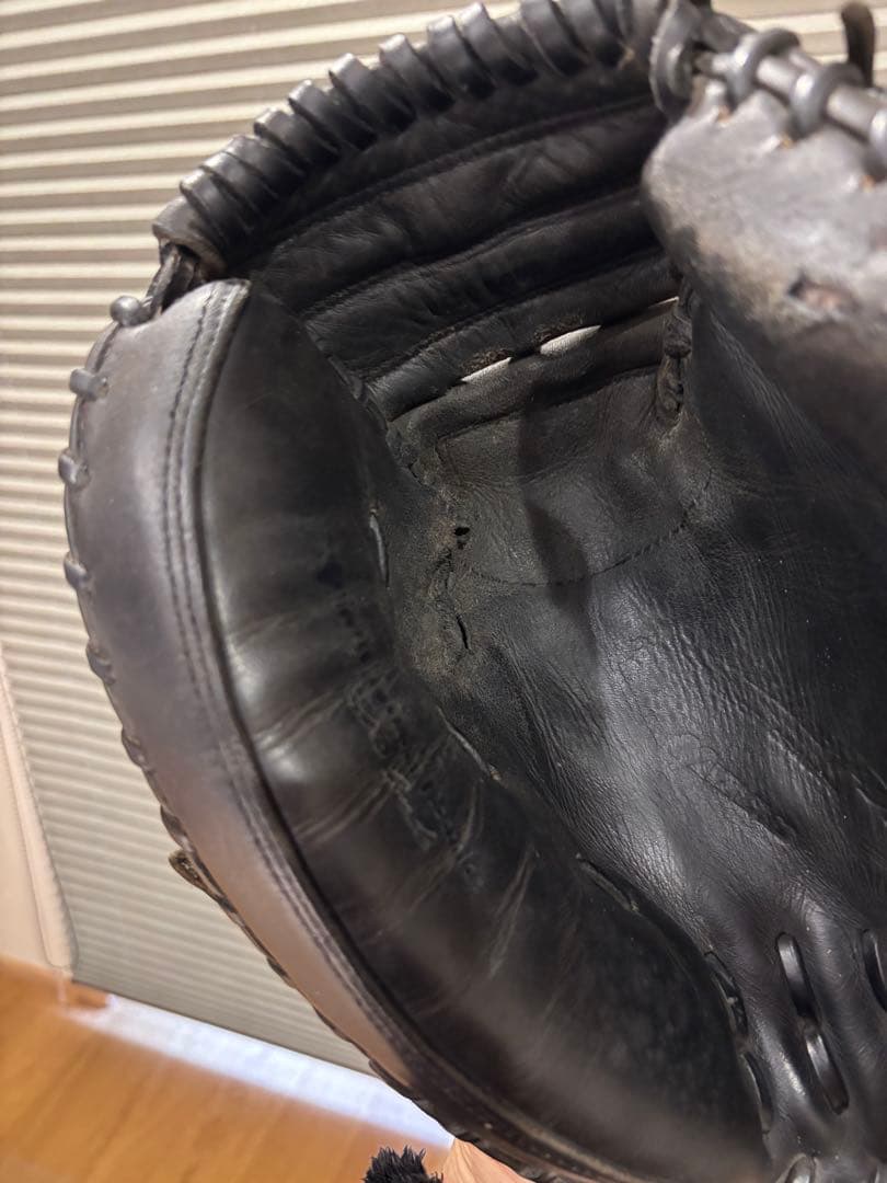 硬式　ミズノプロ　キャッチャーミット　ブラック