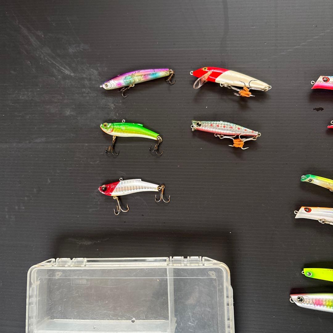 シーバスルアーセット　38個　ルアーケース付き