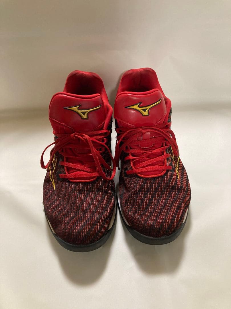 Mizuno Pro トレーニングシューズ レッド　27センチ