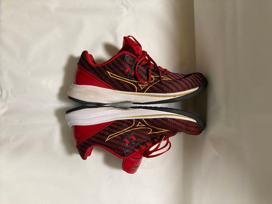Mizuno Pro トレーニングシューズ レッド　27センチ