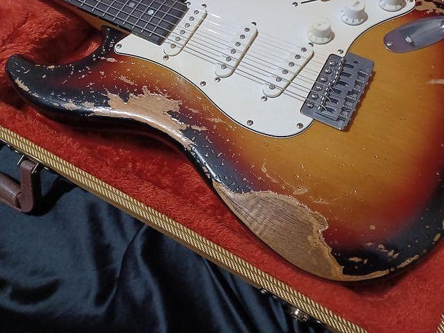 ★Custom HardRelic Sunburst Stratocaster★
