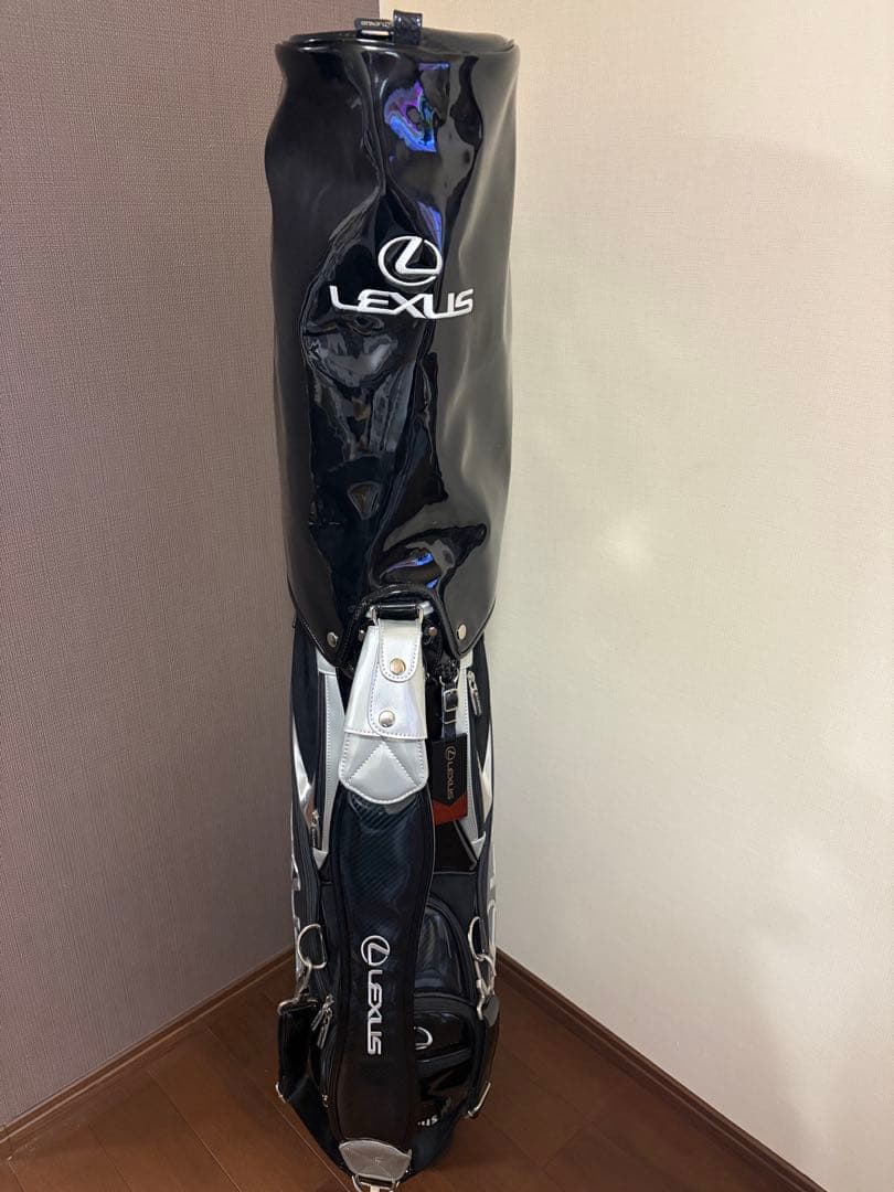 非売品レクサスLEXUSカート付きキャディーバッグ超美品おまけヘッドカバー
