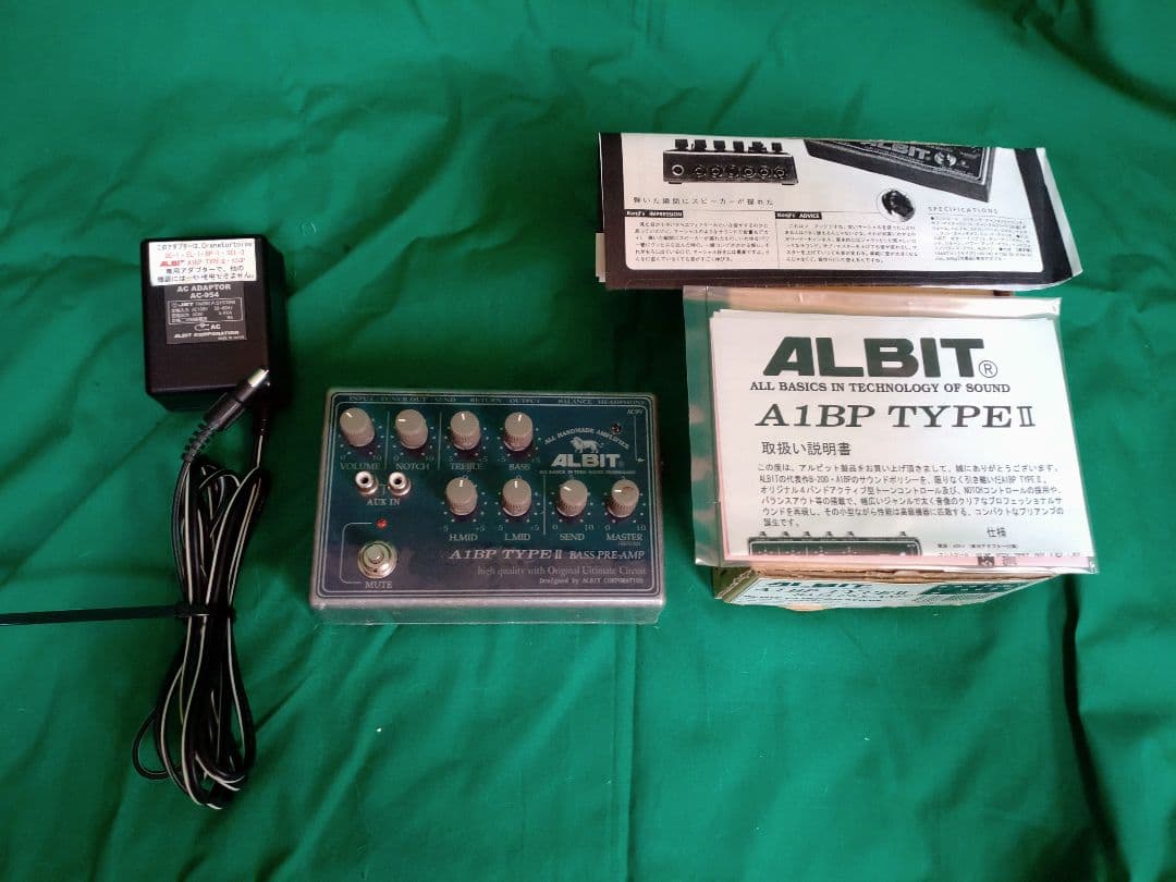 ぱ*だ様 ALBIT A1BP TYPE II ベースプリアンプ