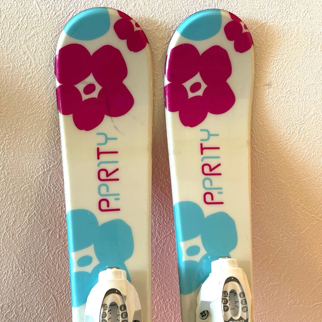 ジュニア スキー板 ストック　80cm