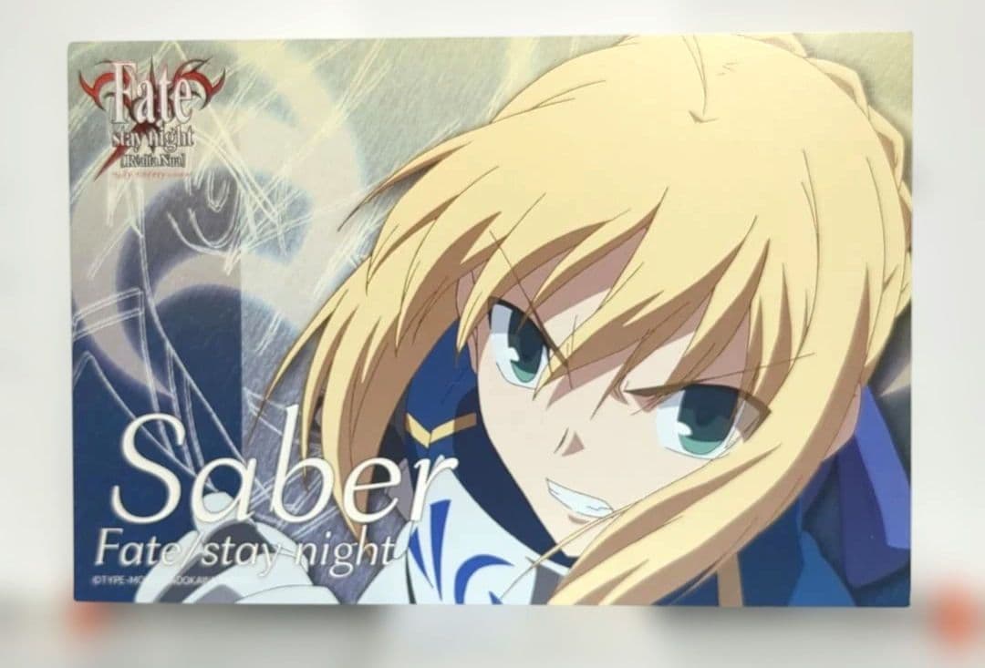 d*7様 Fate レアルタヌア ダイニング ポストカード セイバー