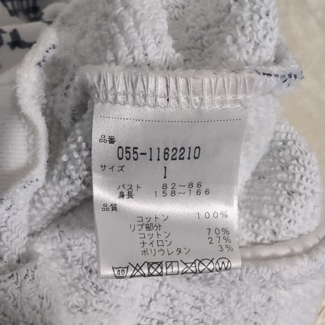 el16 PEARLY GATES 花柄 チェック パーカー レディースL相当