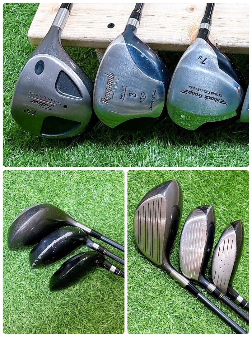 Hタイトリスト　初心者オススメ　ゴルフクラブ　メンズセット　右利き　12本