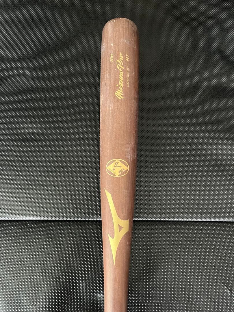 ソフトバンクホークス　藤田悠太郎 #65　バット NPBマーク 支給品　実使用