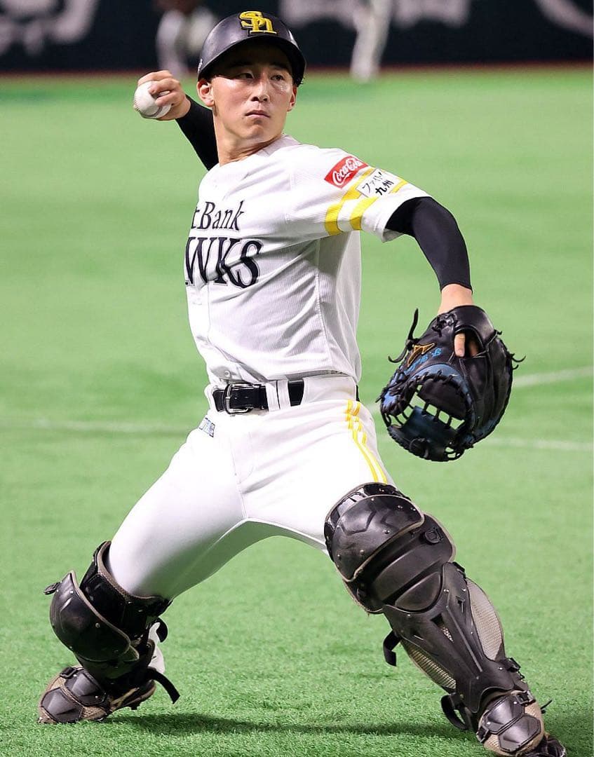 ソフトバンクホークス　藤田悠太郎 #65　バット NPBマーク 支給品　実使用