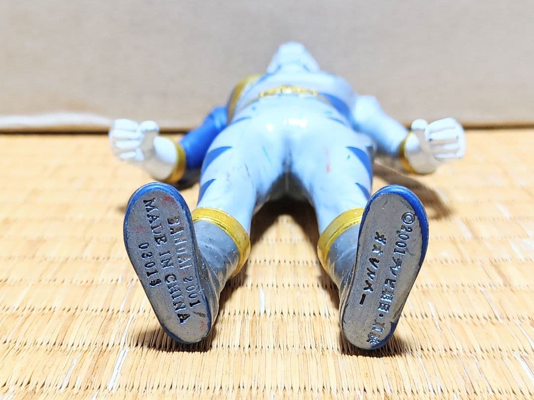 旧サイズ　ガオレンジャー　ガオシルバー　17cm　ソフビ　フィギュア　307