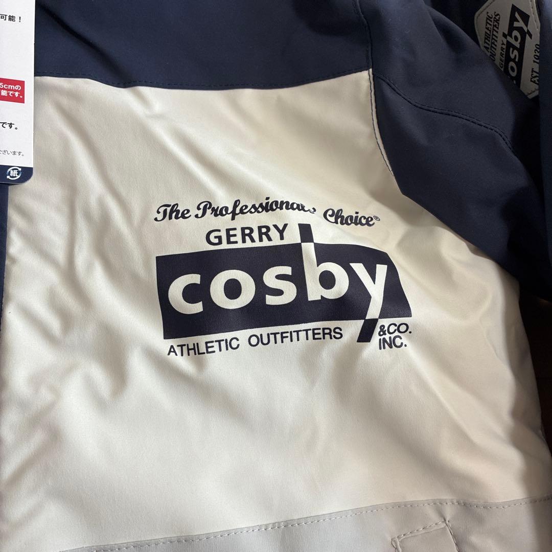 スキーウェア Cosby 上下セット サイズ調整付き ネイビー140cm