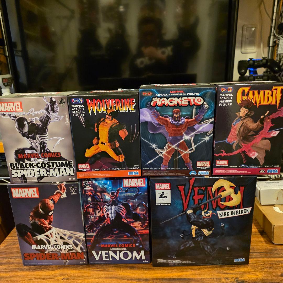 早い者勝ち！マーベルフィギュアセット スパイダーマン ウルヴァリン 他