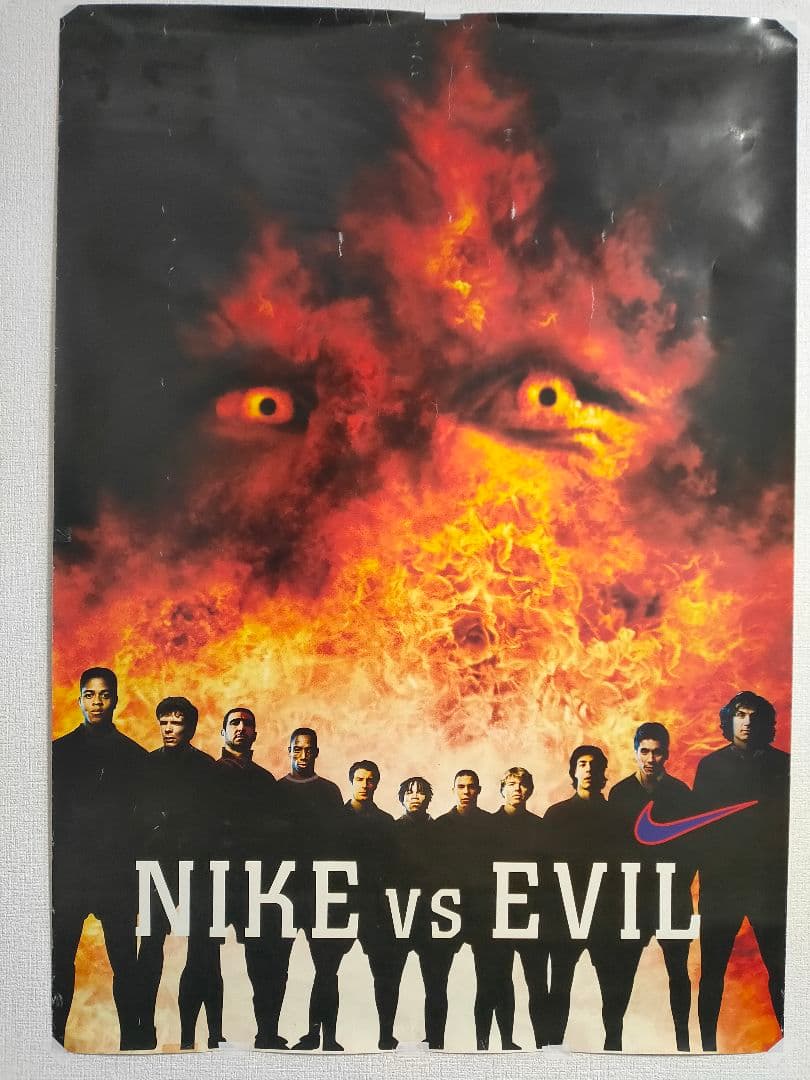 1996 NIKE Football CM Good vs EVIL ポスター