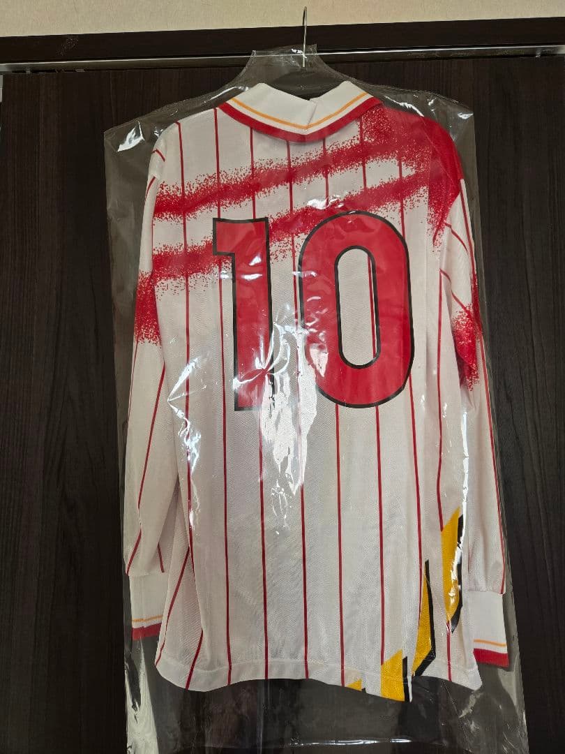 95-96 名古屋グランパス ストイコビッチ直筆サイン入り実使用長袖ユニフォーム