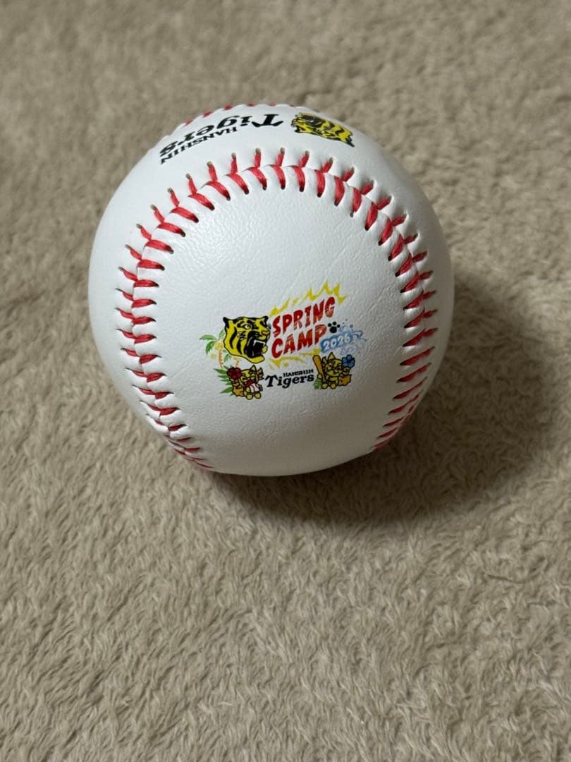 阪神タイガース　立石正広選手直筆サインロゴボール　　限定球　沖縄キャンプ
