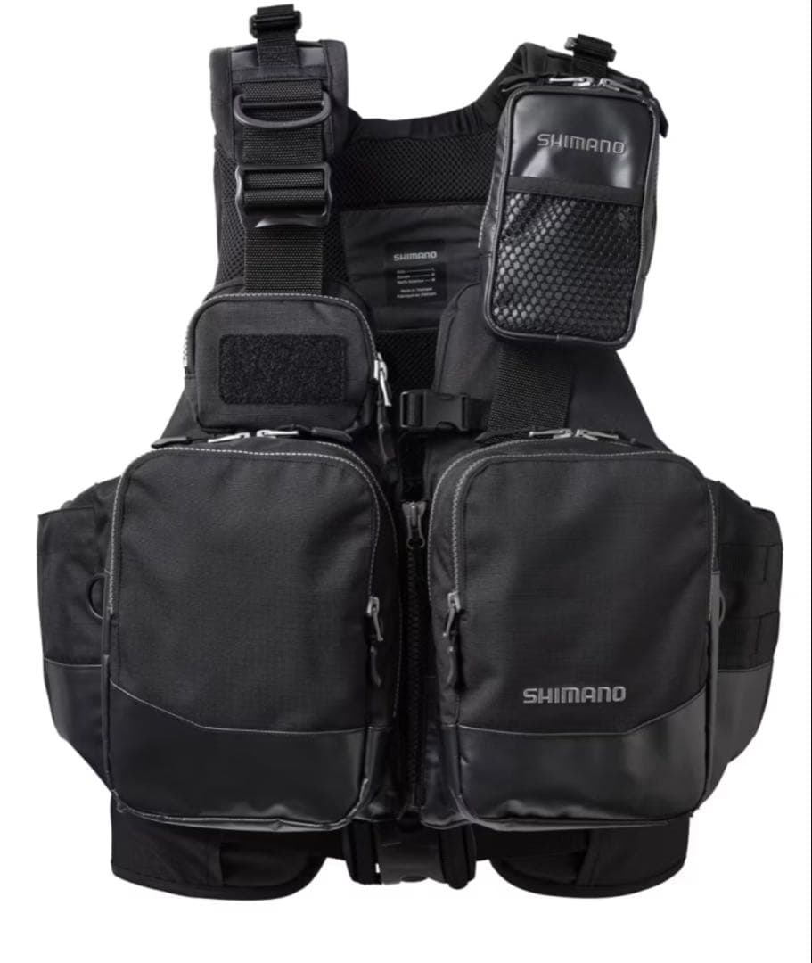 シマノ　サーフトリッパーベストVF-275Wブラック