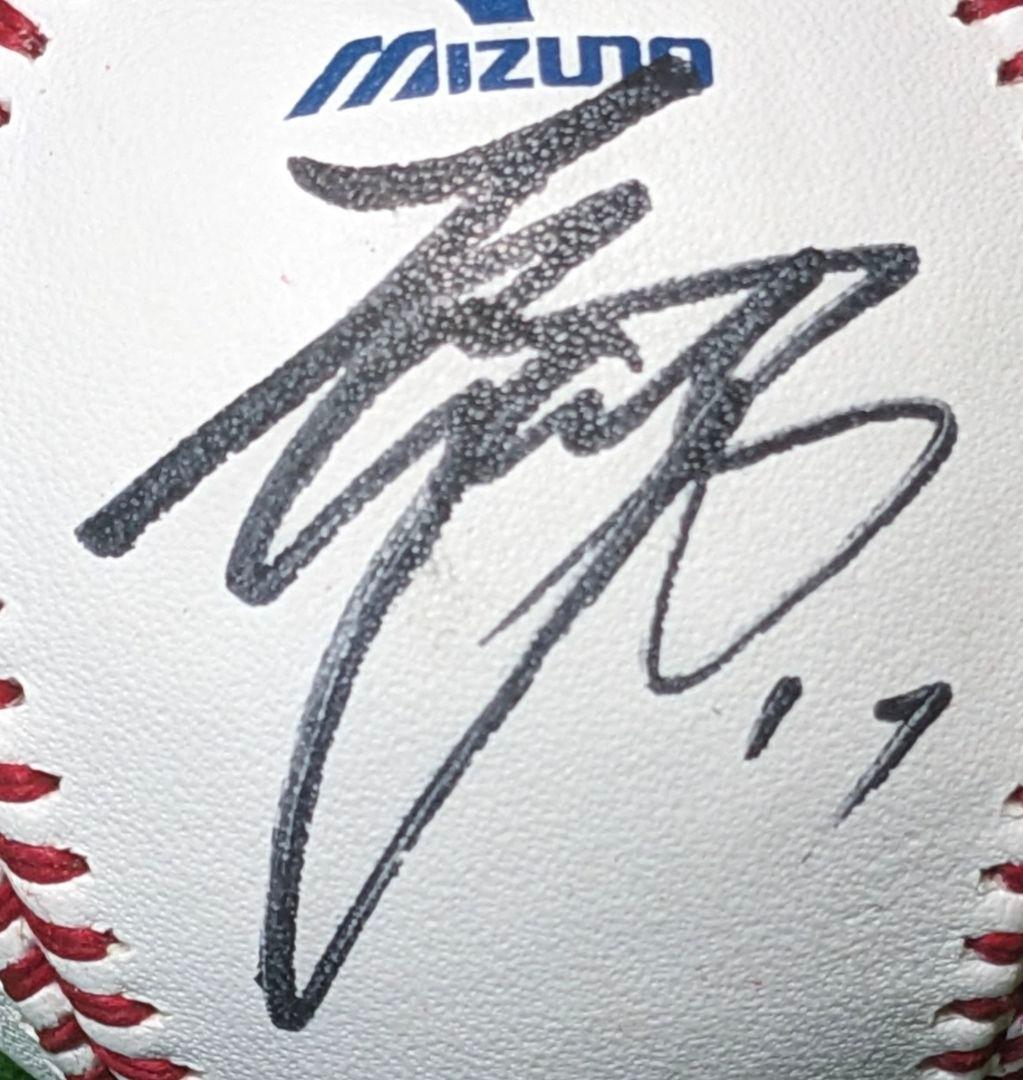 【値下げ】大谷翔平　直筆サインボール　日本ハム時代　NPB公式試合球ケース付