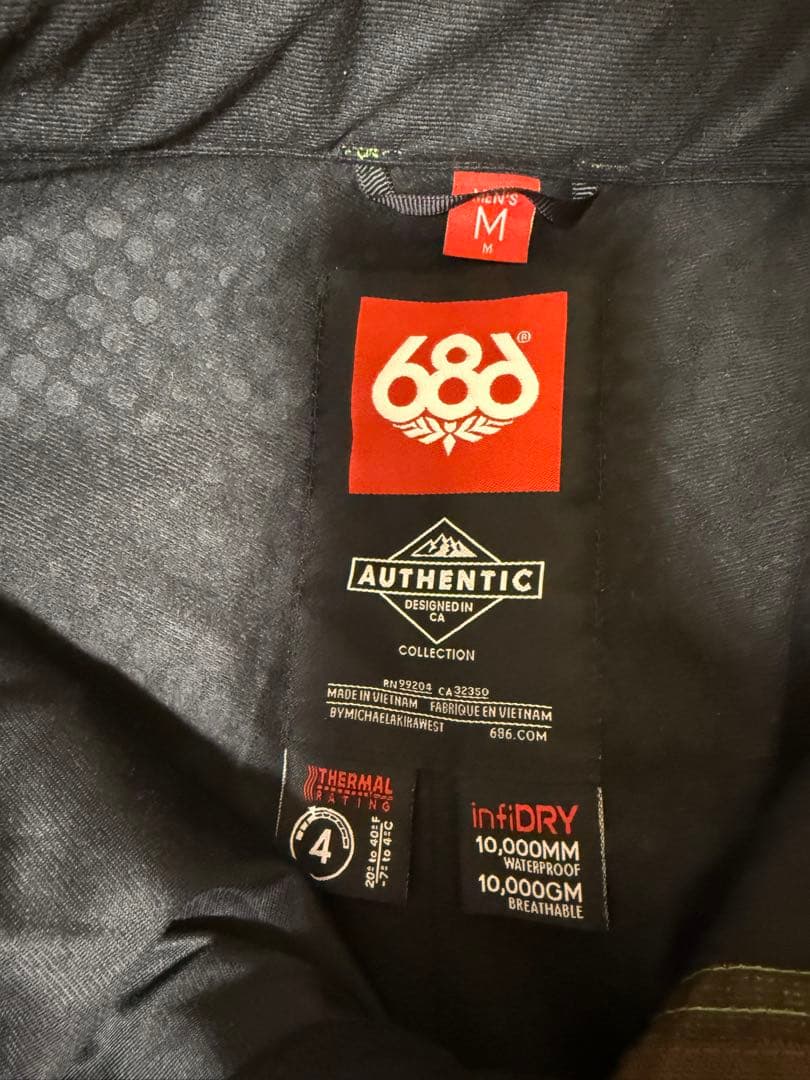 686 スノーボード　パンツ