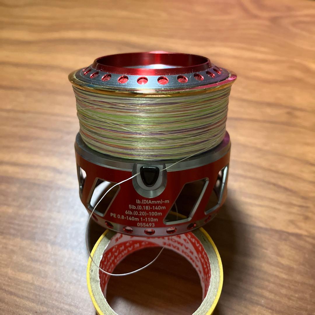 廃盤　美品　ダイワ　アイズファクトリー　RCS 2506 レッド　スプール