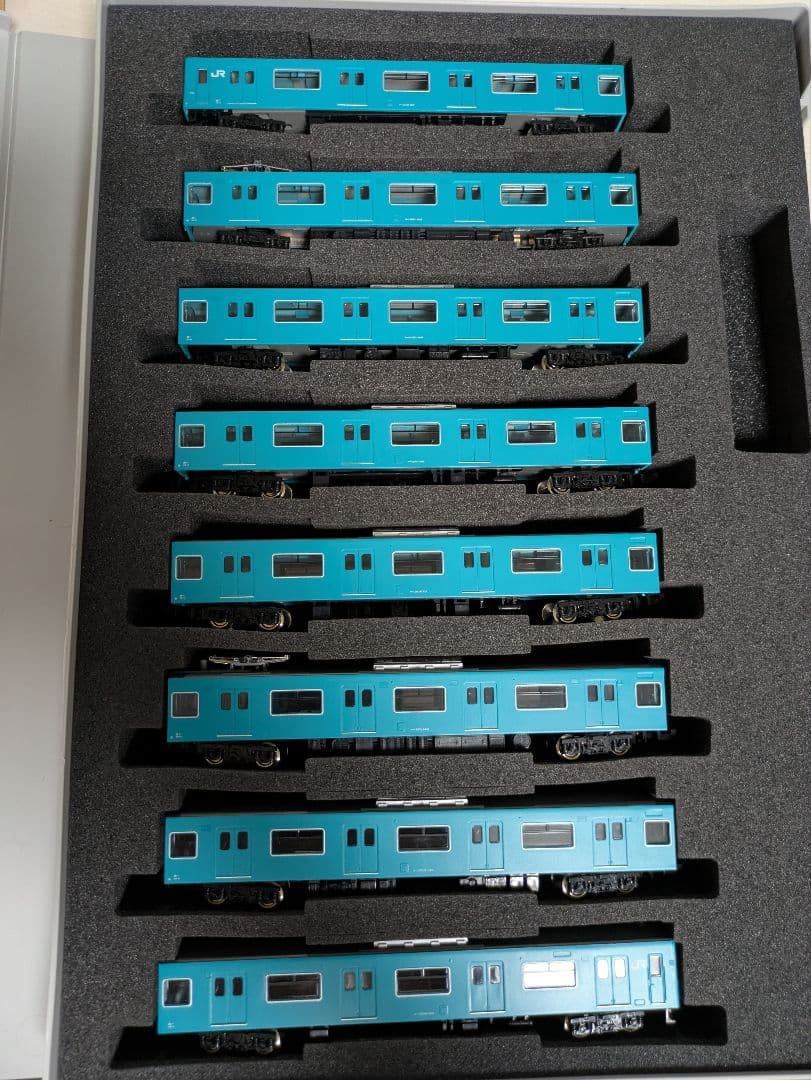 グリーンマックス201系大阪環状線スカイブルー色8両