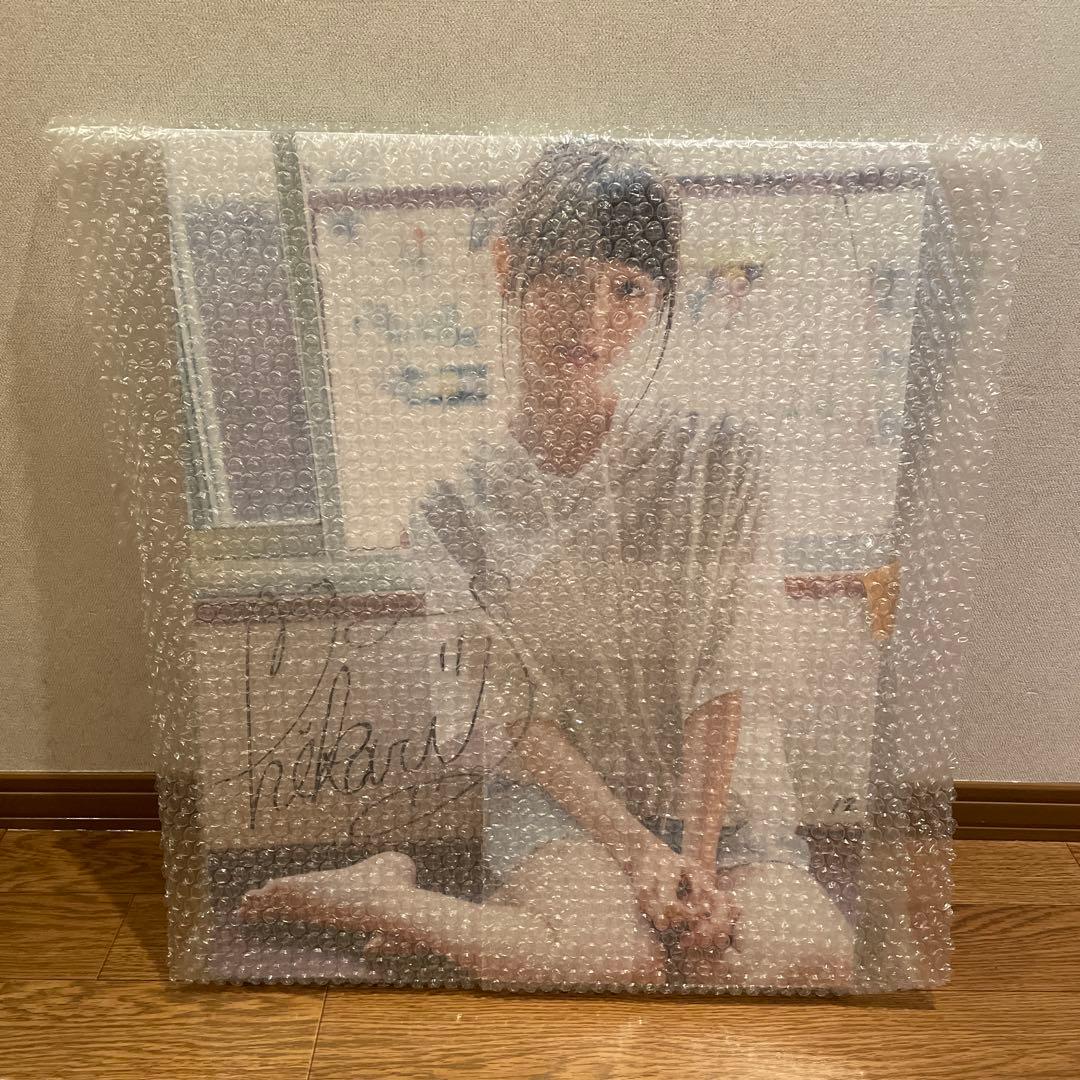 高橋ひかる　サイン入り写真パネル