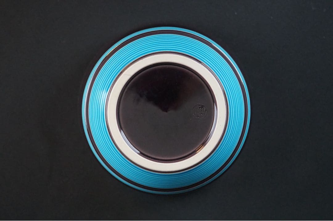 中村翠嵐 紫交趾末広糸目 皆具 共箱 共布 茶道具