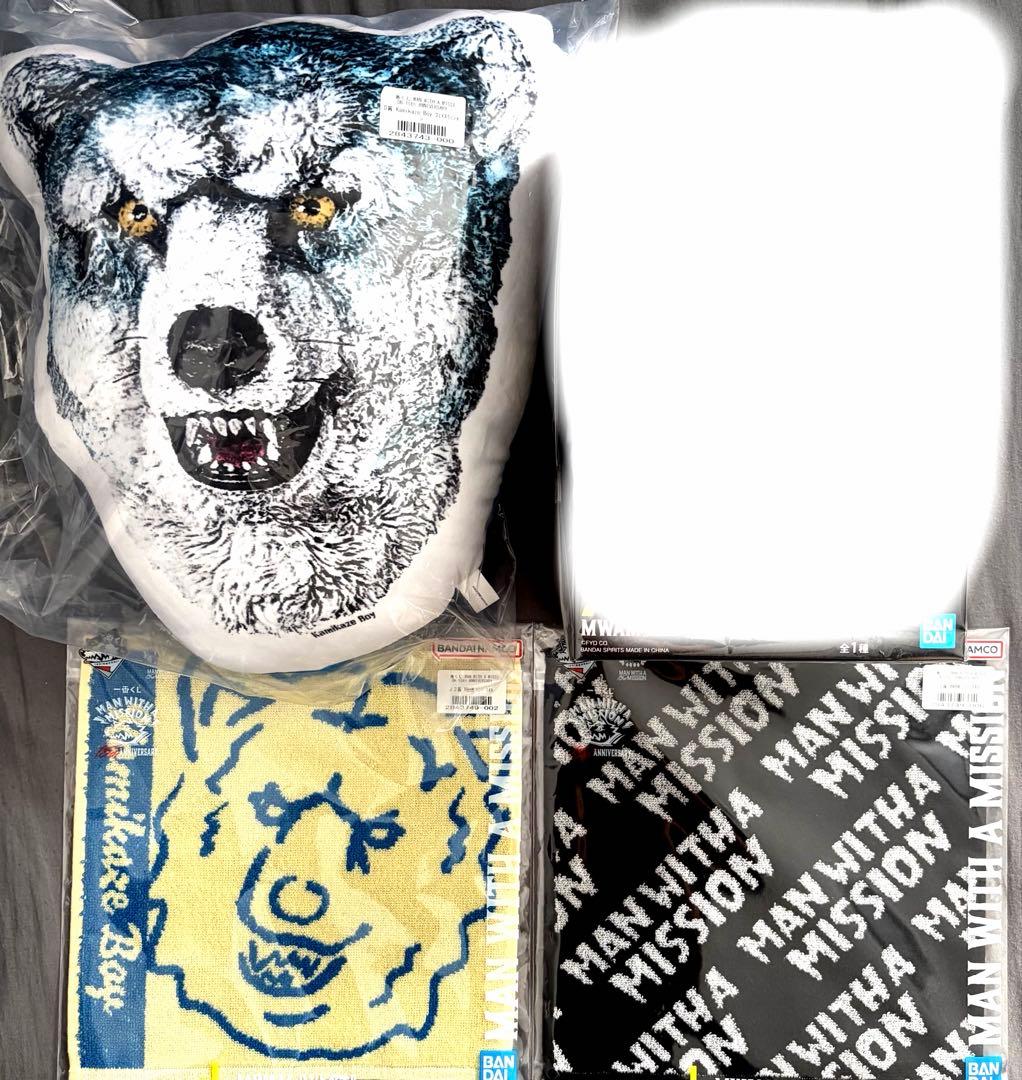 ☆MAN WITH A MISSION 一番くじ　A賞Ｄ賞J賞セット！！