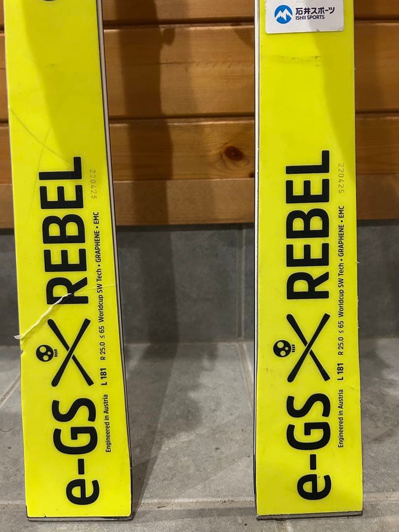 スキー HEAD WORLDCUP REBELS 181cm