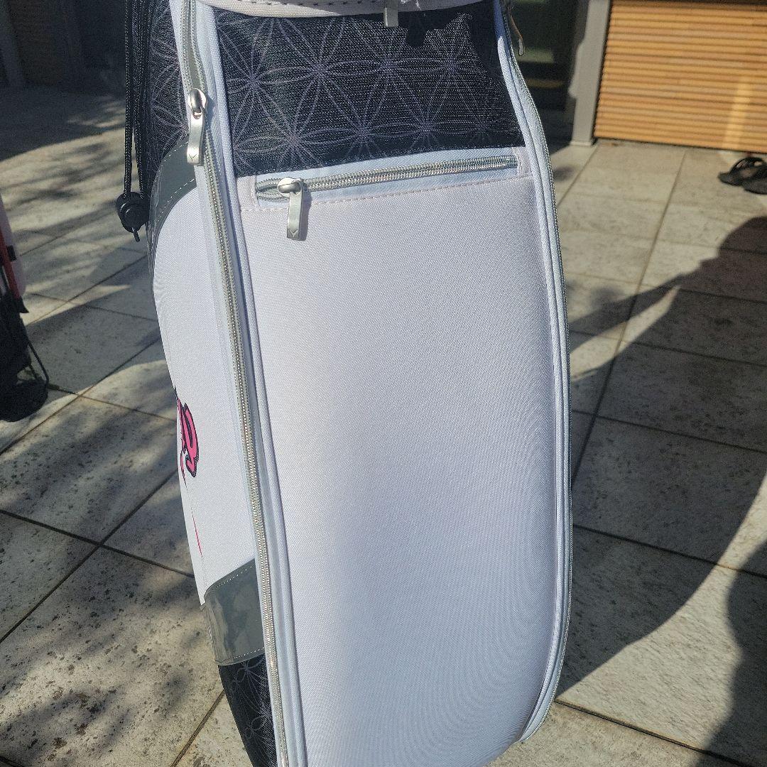 Callaway Solaire キャディバッグ ホワイト/ブラック/ピンク