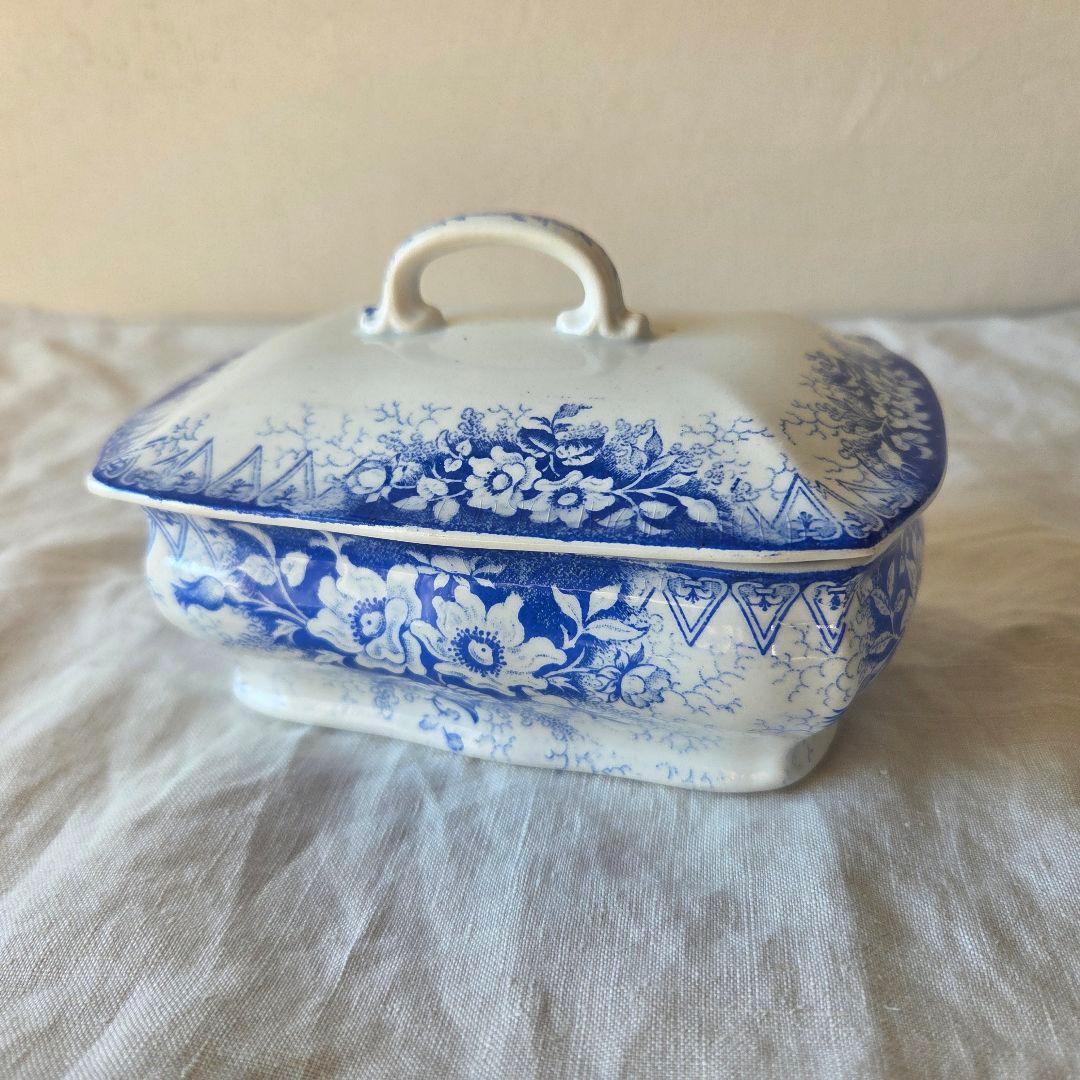 フランス　アンティーク　石鹸入れ