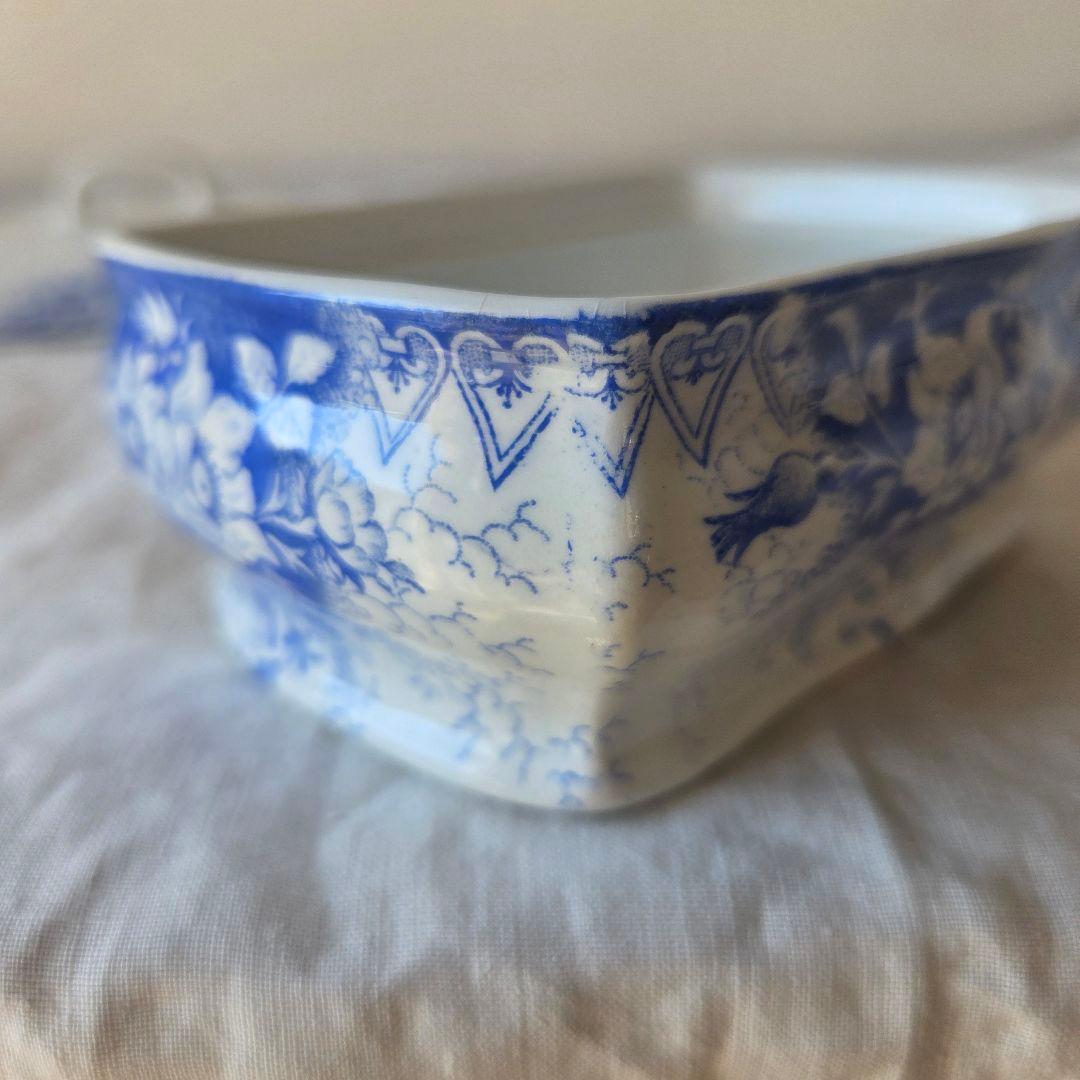 フランス　アンティーク　石鹸入れ