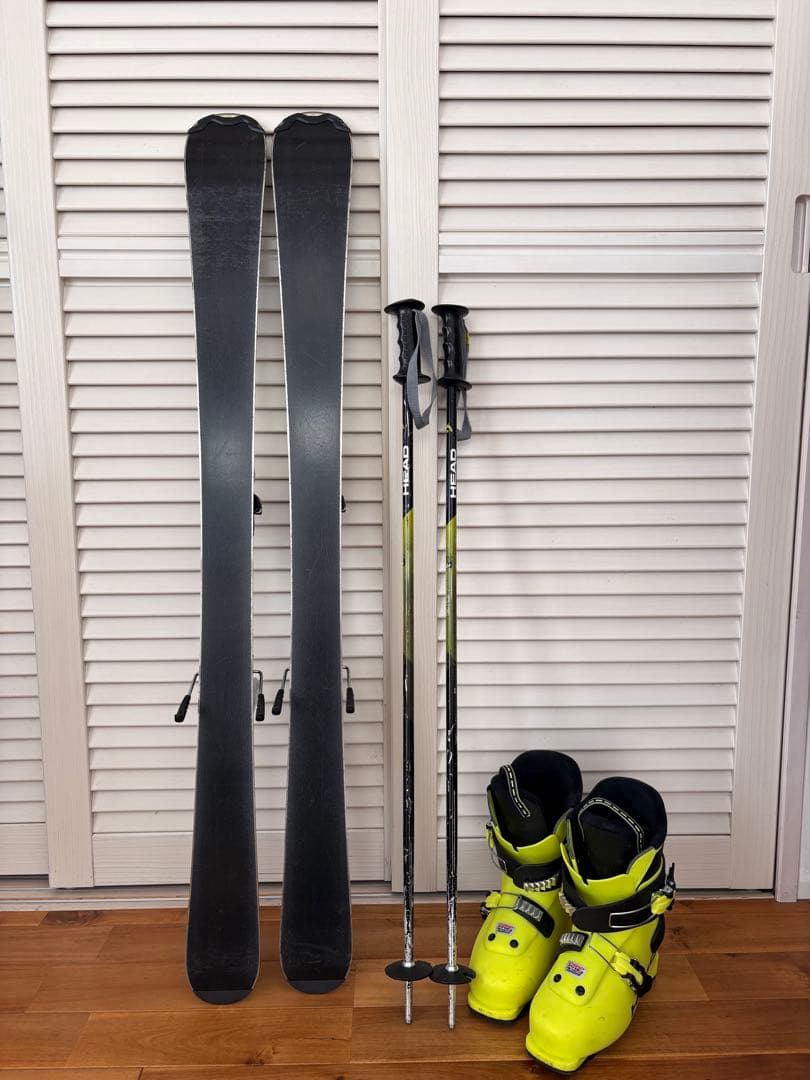 HEAD ヘッド V-SHAPE 107 ジュニア スキー板　&ブーツ21cm