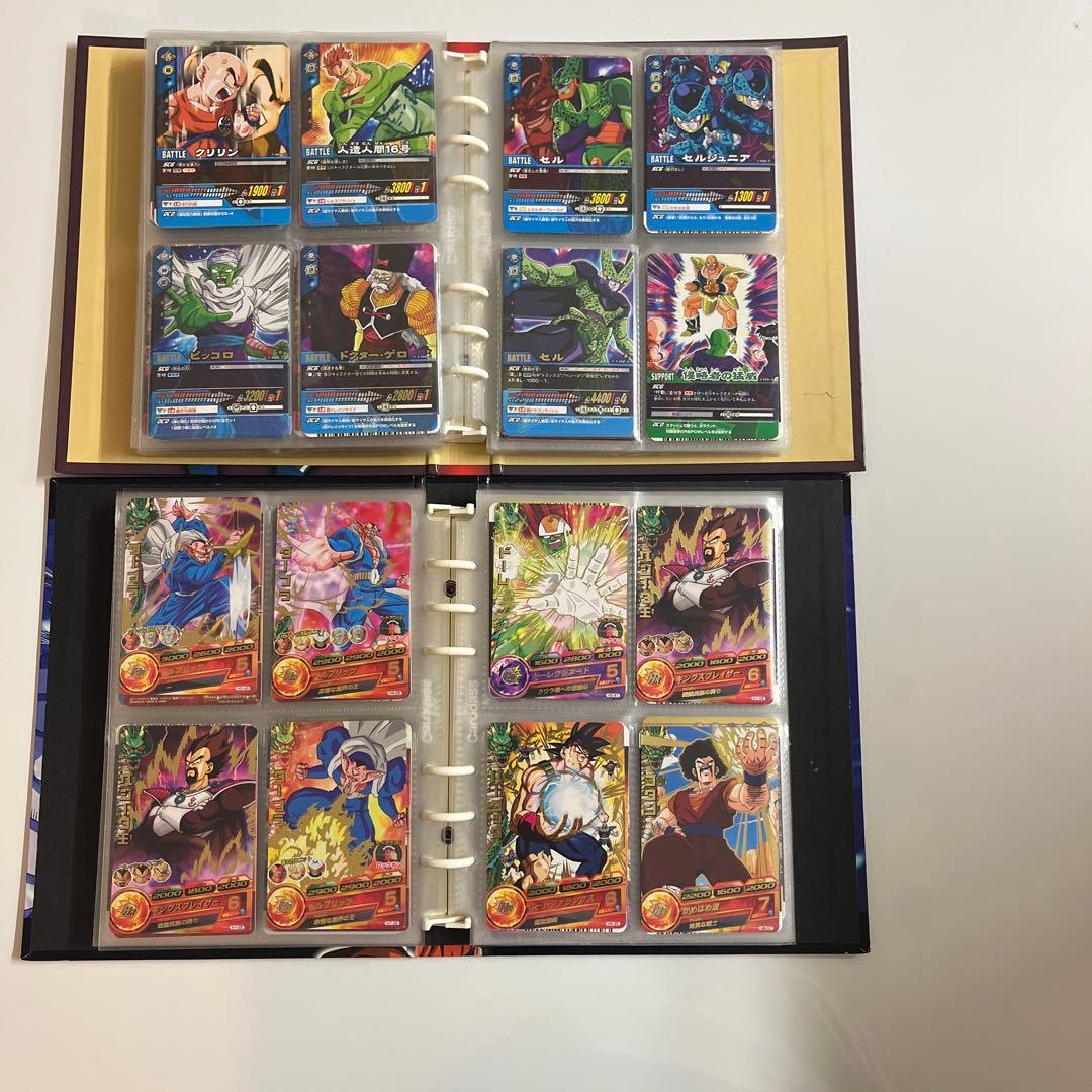 ドラゴンボールヒーローズ　爆裂インパクト　データカードダス引退品　バインダー付き