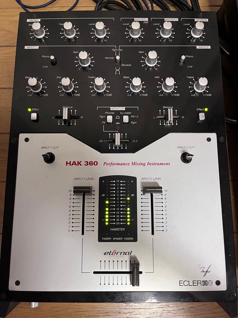 希少　バトルDJミキサー　ECLER HAK 360 SH-EX1200