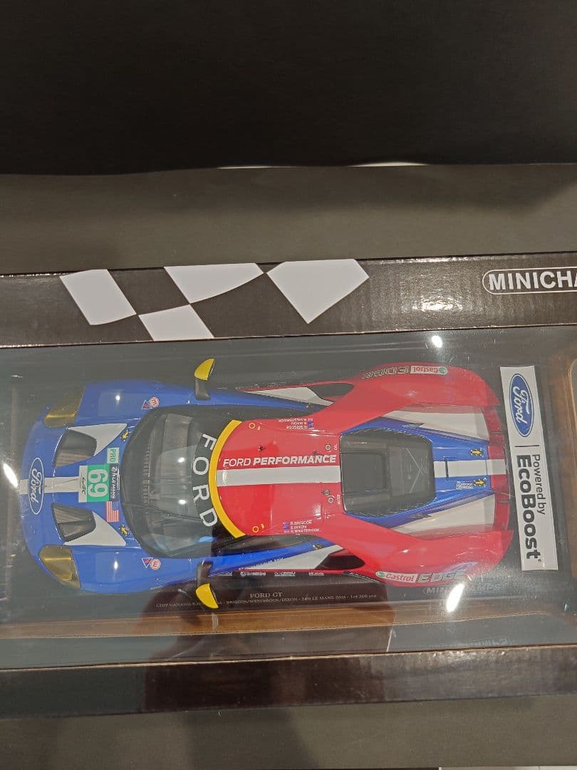 ミニチャンプス フォードGT 1/18 ル・マン24時間 2016