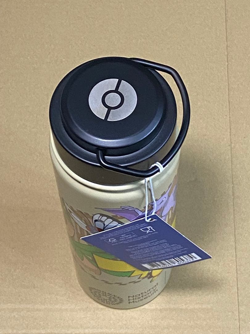 ポケモン ロンドン自然史博物館　ピカチュウ&フレンズ　水筒　タンブラー