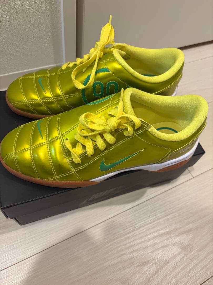 NIKE total90 ダイナミックイエロー　25センチ　フットサルシューズ
